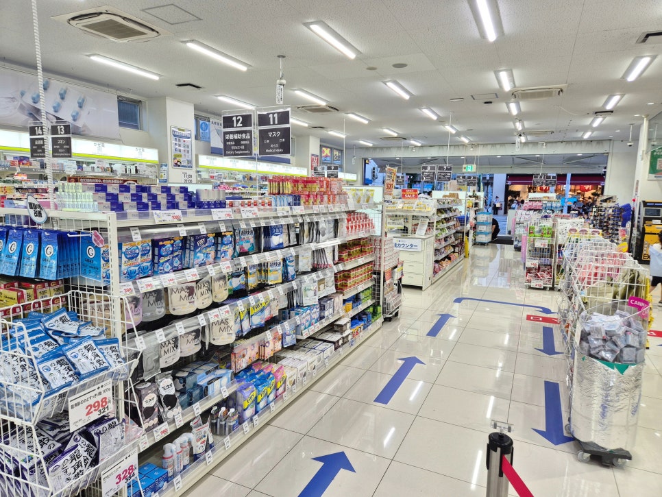 札幌藥妝店內
